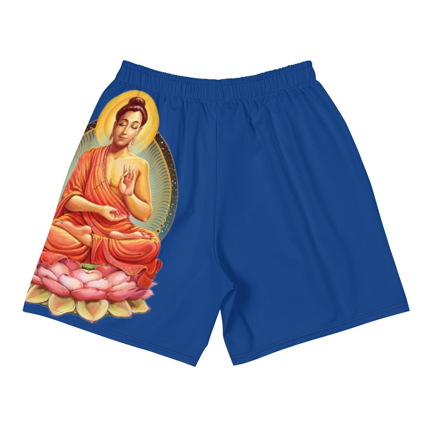 Unlimited Buddha Men's blue Recycled Athletic Shorts