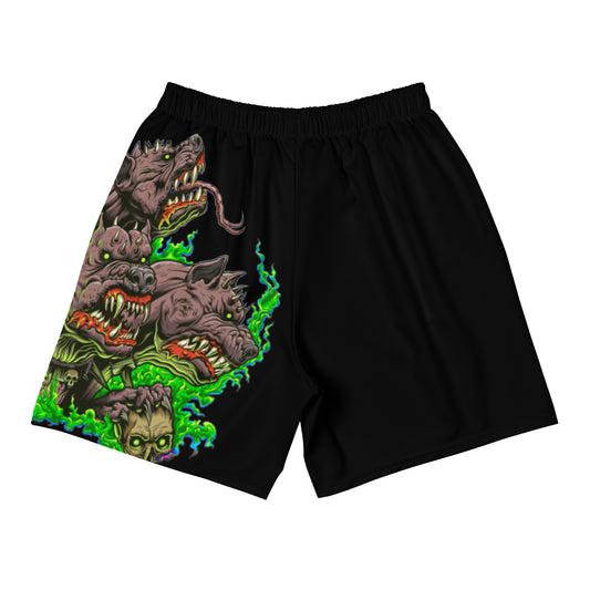 Unlimited Cerberus ghost Men's black Recycled Athletic Shorts