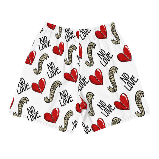 ONE LOVE Heartbroken Men's Recycled Athletic Shorts