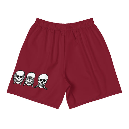 UNLIMITED burgundy Men's Recycled Athletic Shorts