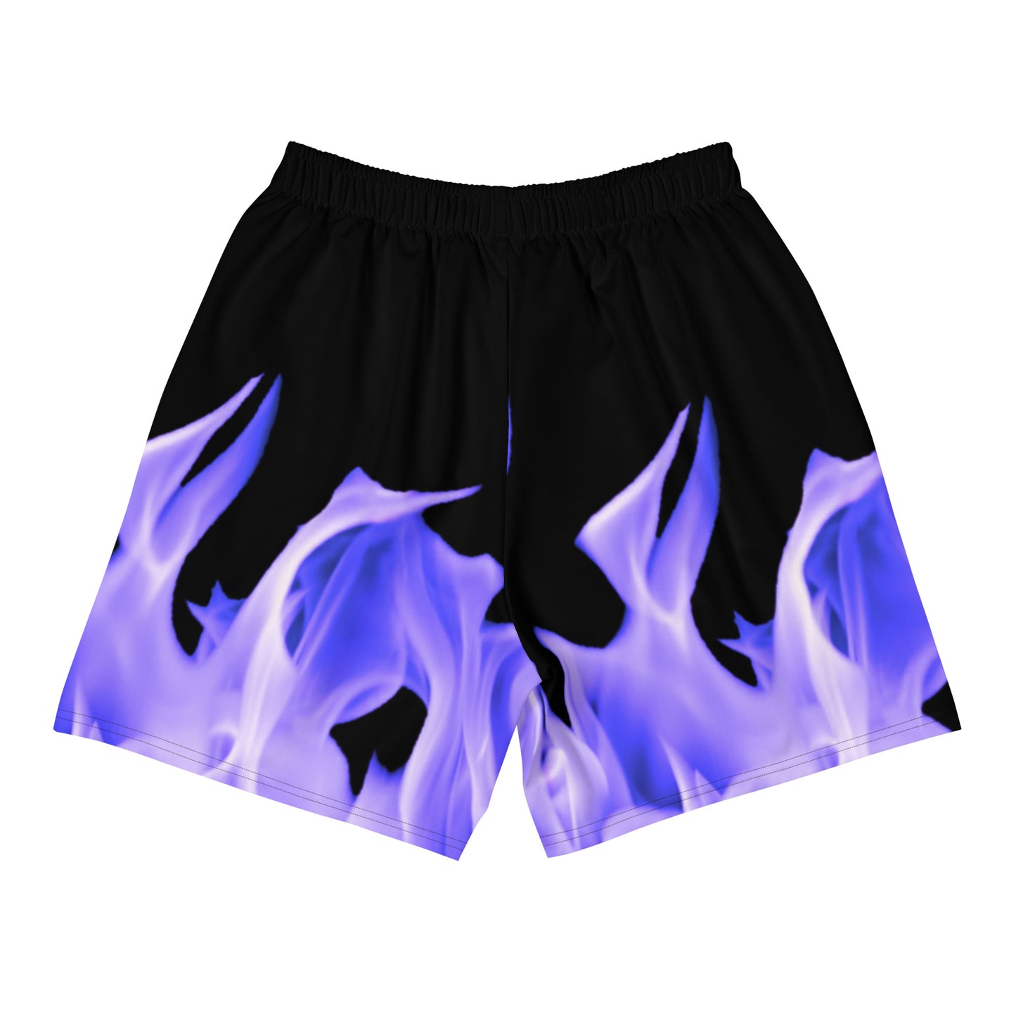 UNLIMITED purple flame it’s lit Men's Athletic Shorts