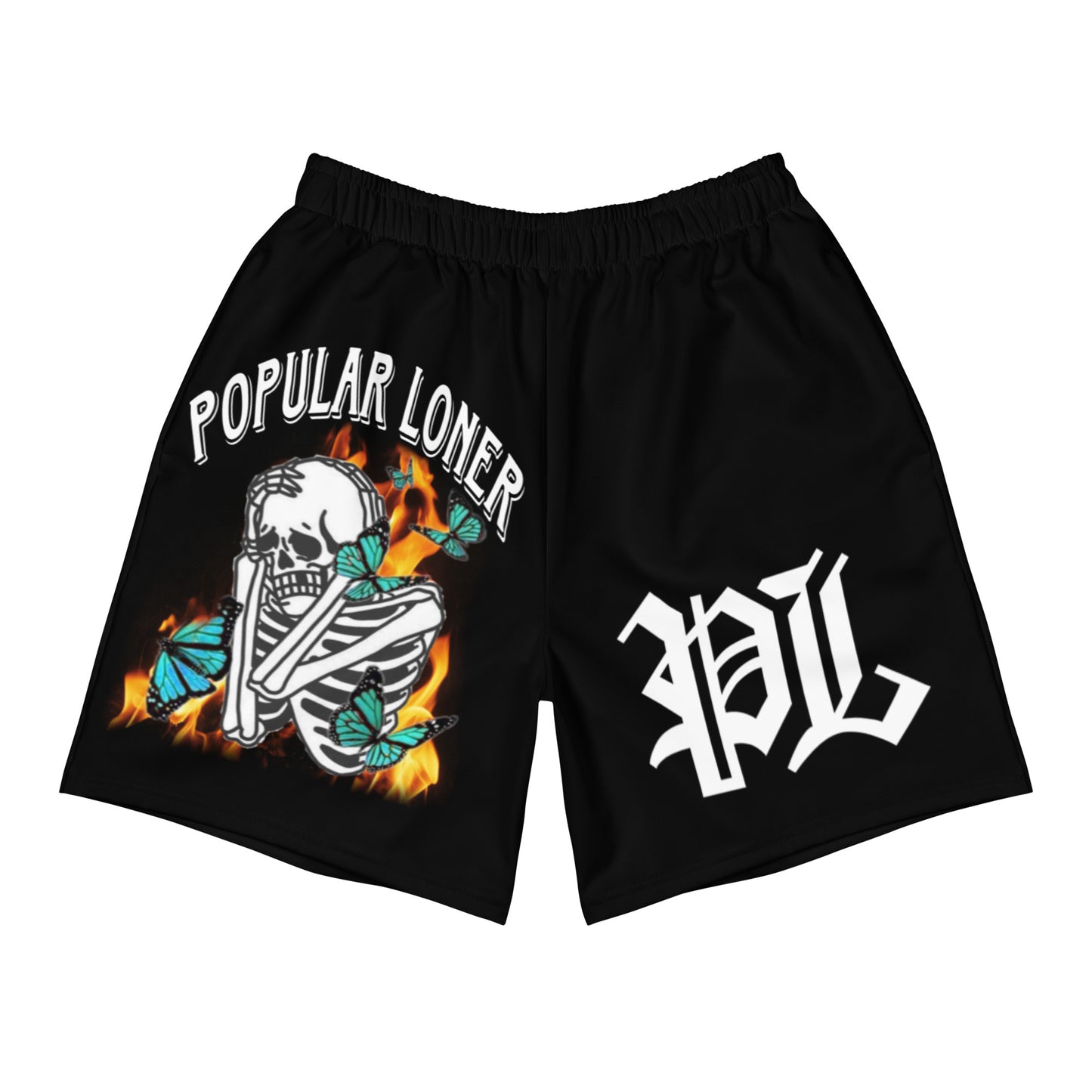 POPULAR LONER Trauma Men's Athletic Shorts