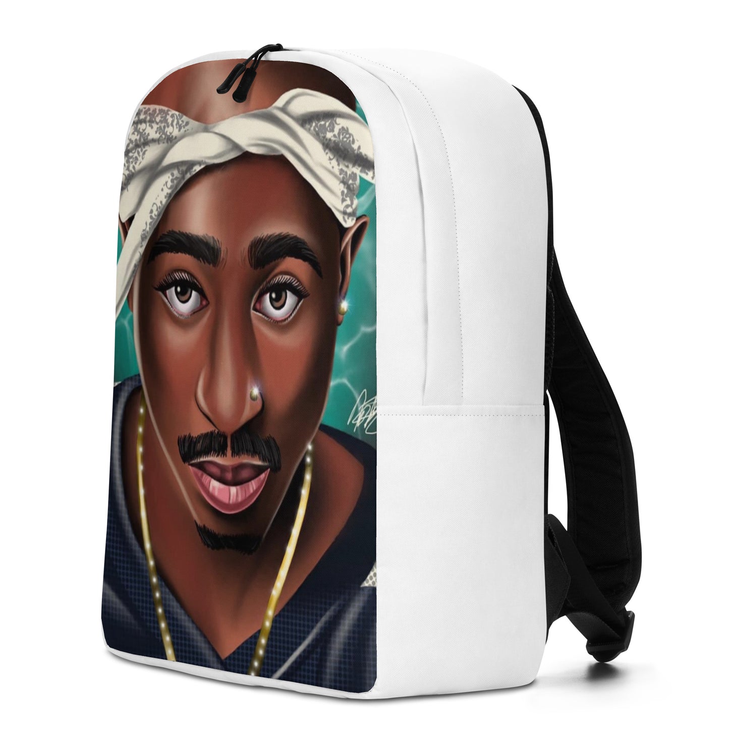 LASHUNE ART TUPAC Minimalist Backpack