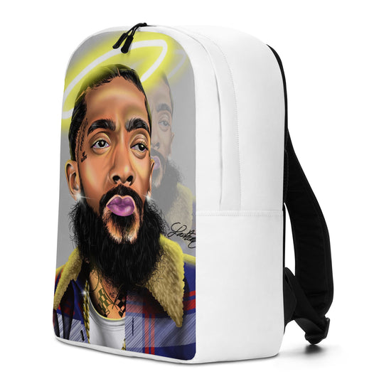 LASHUNE ART Nipsey Hussle Minimalist Backpack