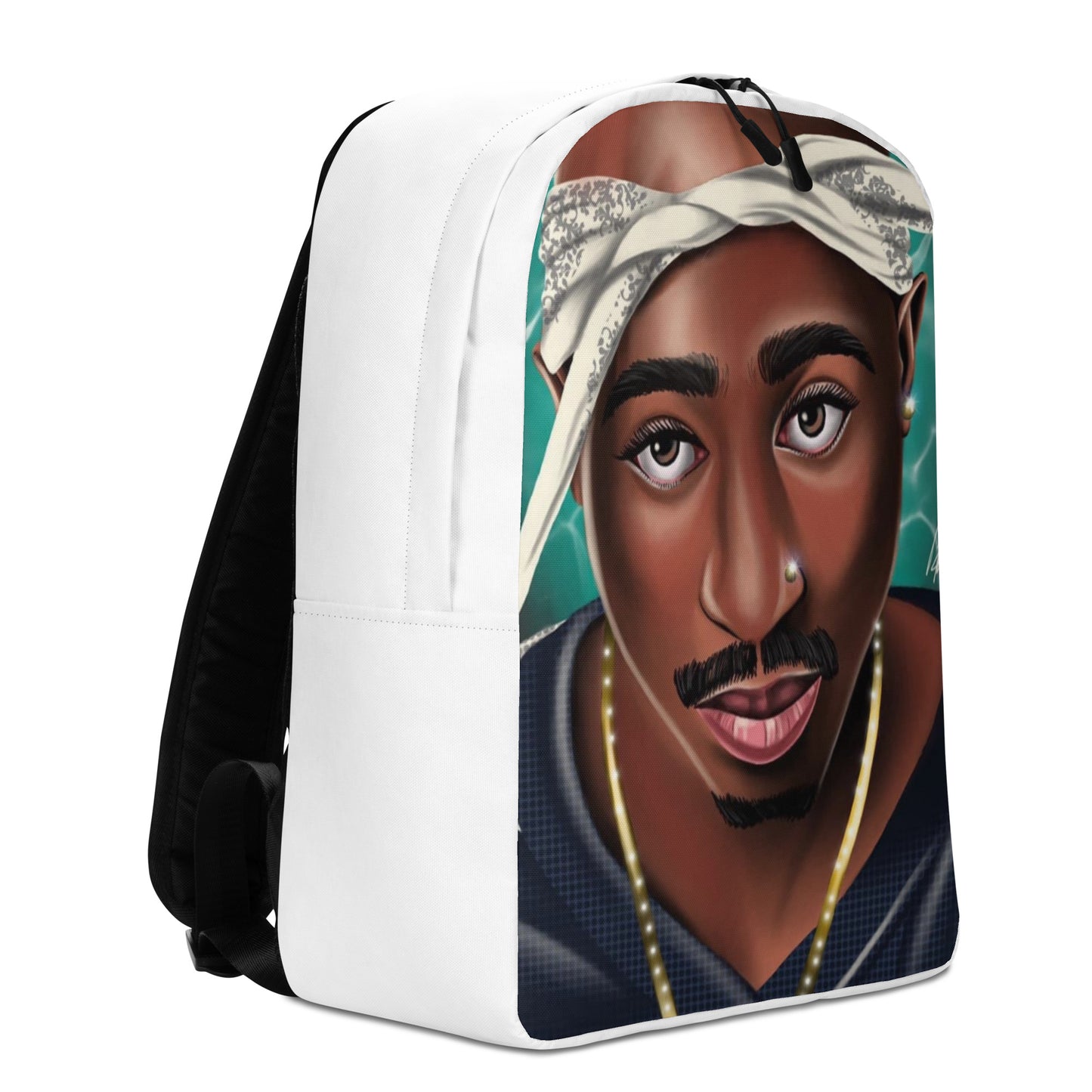 LASHUNE ART TUPAC Minimalist Backpack