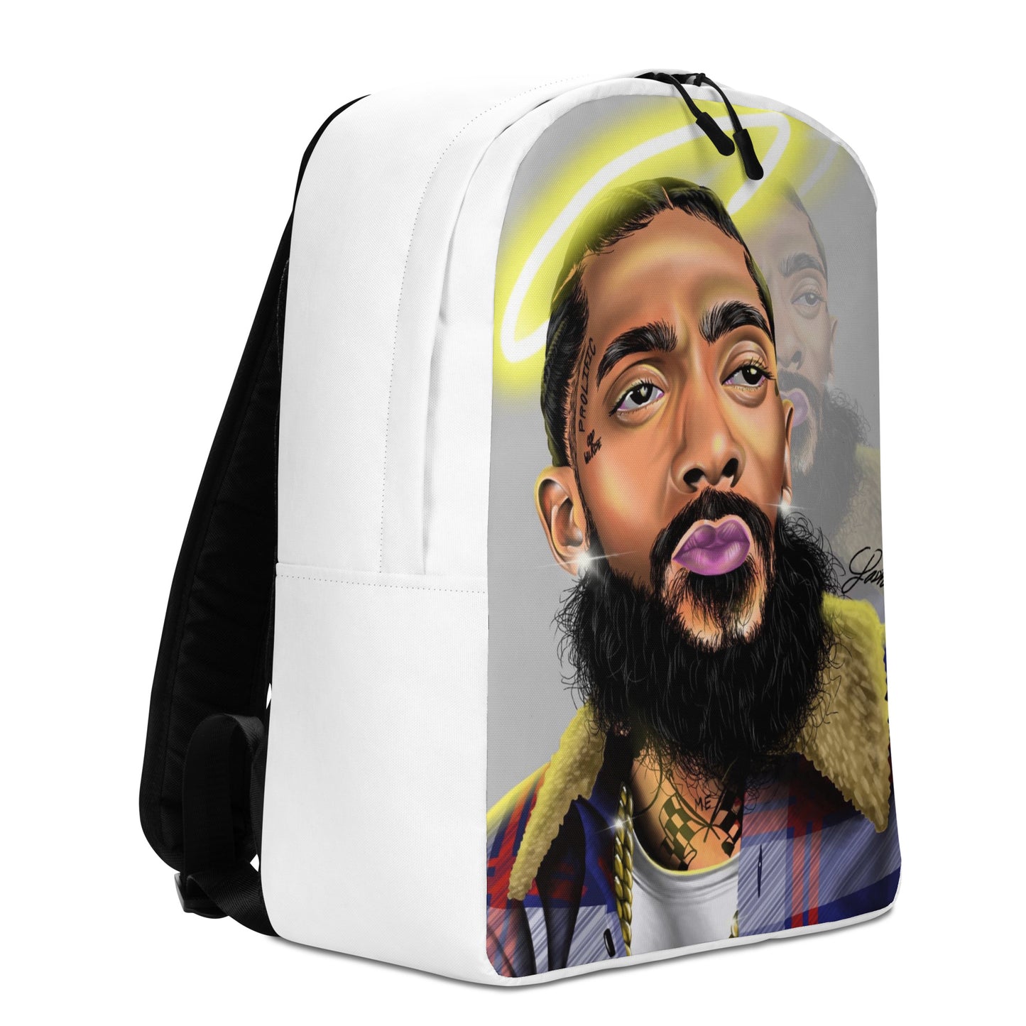 LASHUNE ART Nipsey Hussle Minimalist Backpack