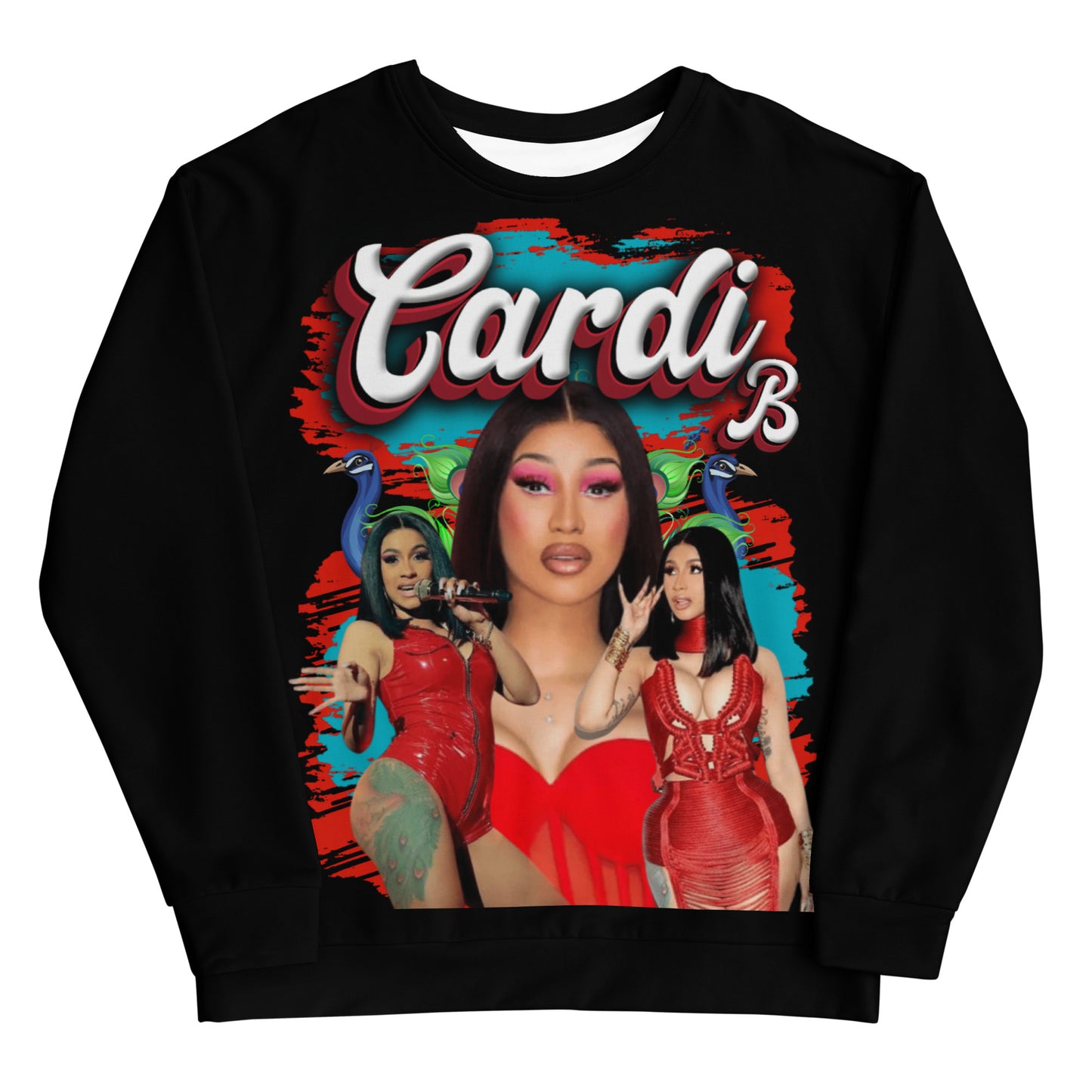 Cardi B Lashune Art Sweatshirt