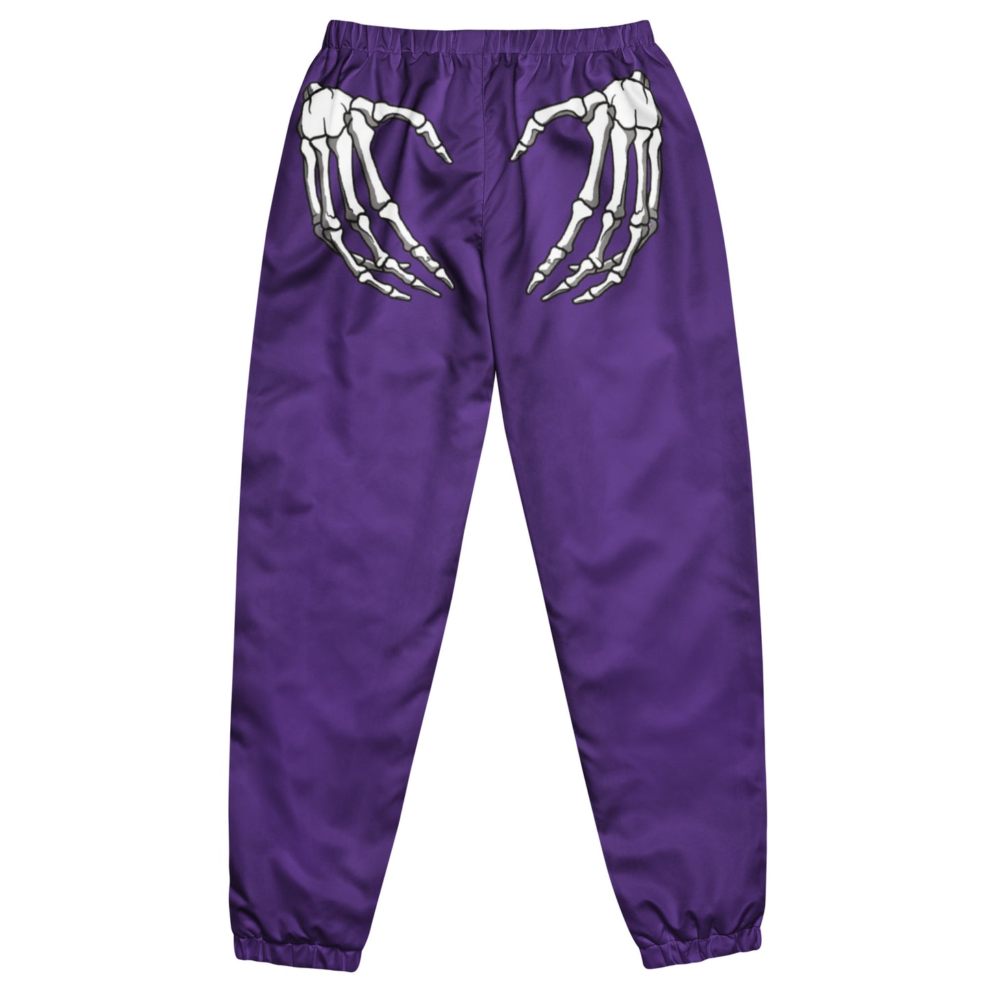 Unlimited Skeleton hands womens purple Unisex track pants