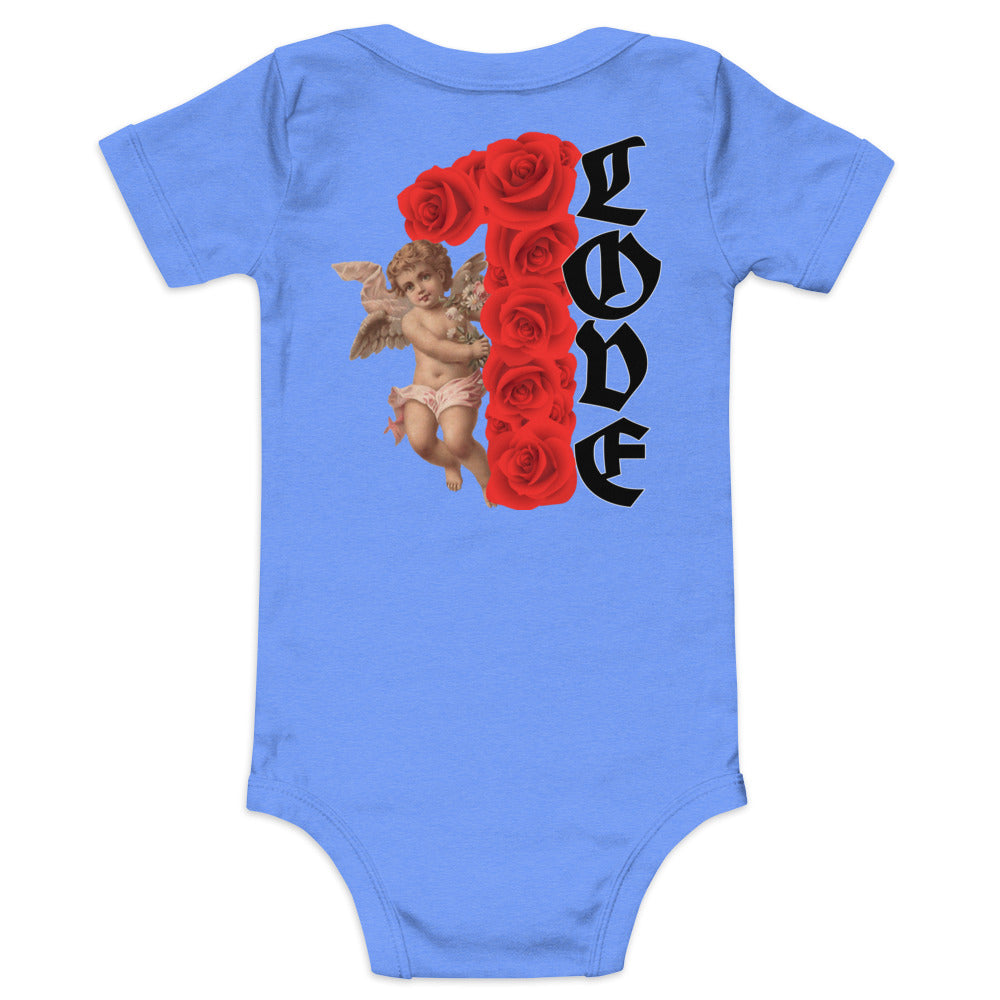 ONE LOVE Cupid Baby short sleeve one piece