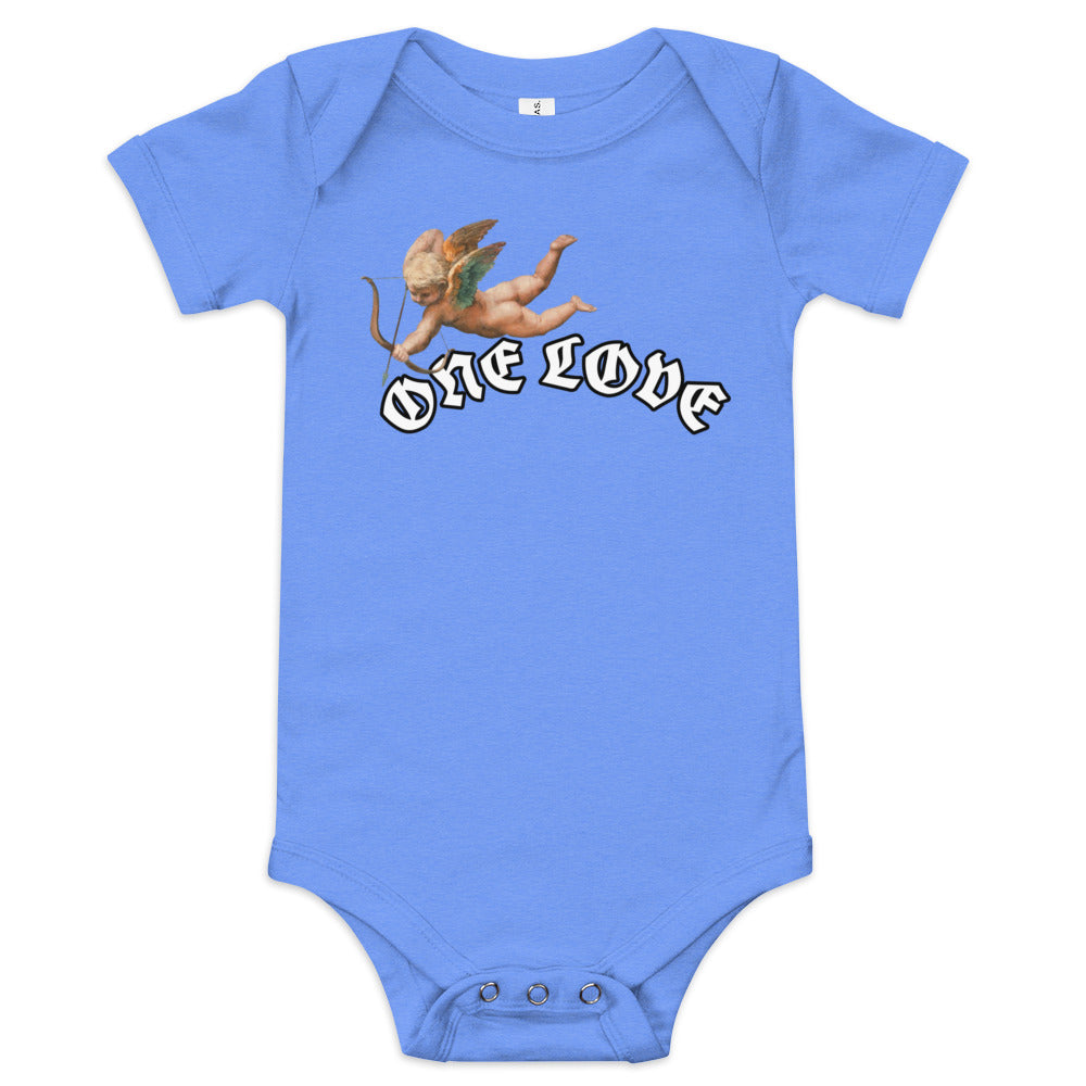 ONE LOVE Cupid Baby short sleeve one piece