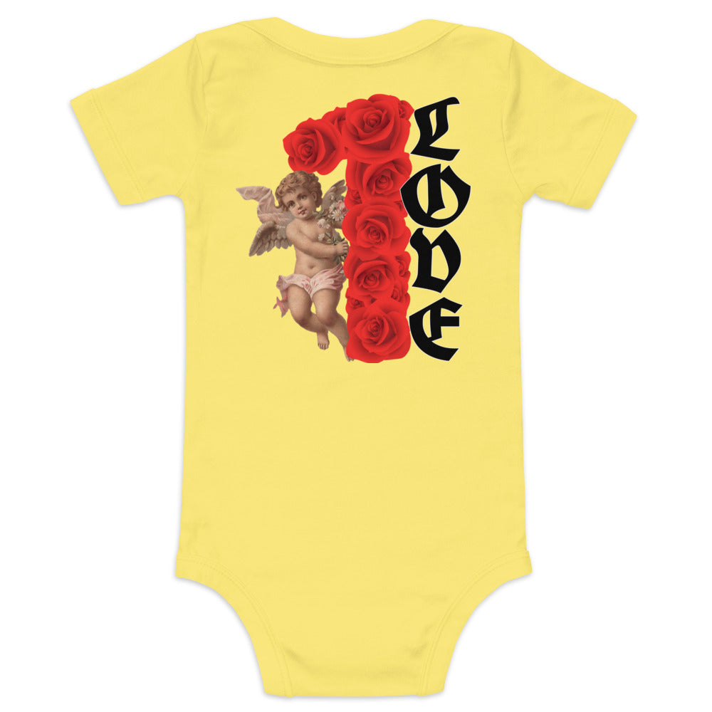 ONE LOVE Cupid Baby short sleeve one piece