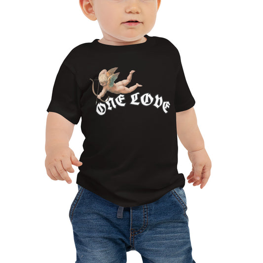 ONE LOVE Cupid Baby Jersey Short Sleeve Tee