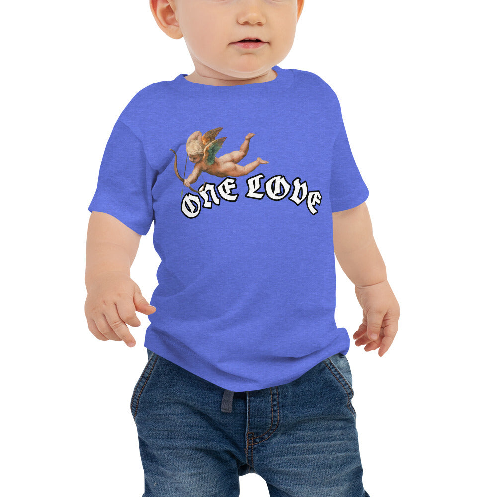 ONE LOVE Cupid Baby Jersey Short Sleeve Tee