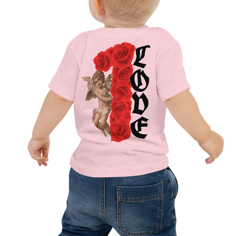 ONE LOVE Cupid Baby Jersey Short Sleeve Tee