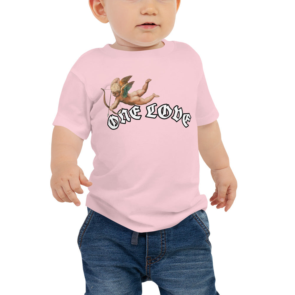 ONE LOVE Cupid Baby Jersey Short Sleeve Tee