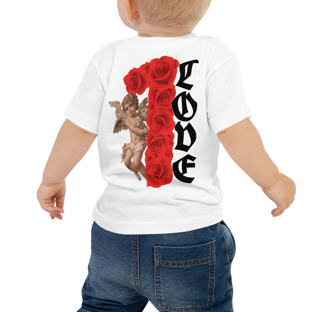 ONE LOVE Cupid Baby Jersey Short Sleeve Tee