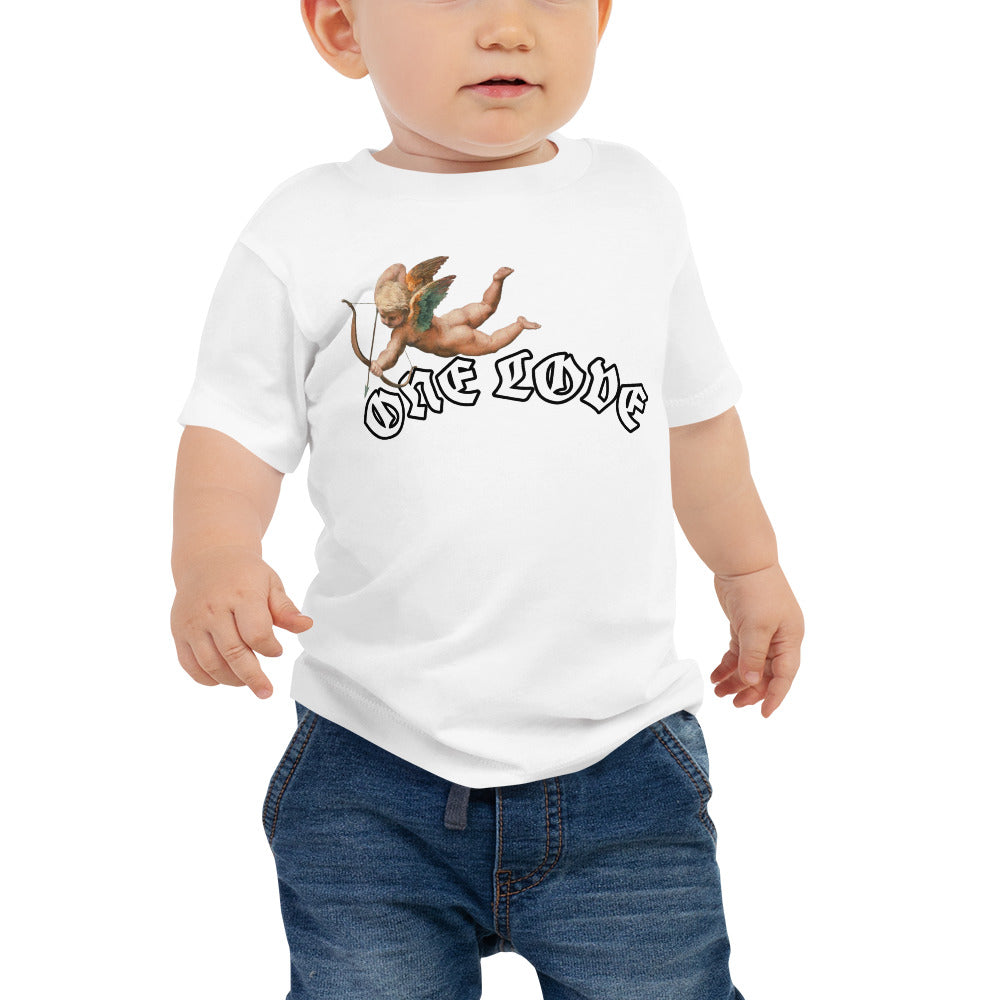 ONE LOVE Cupid Baby Jersey Short Sleeve Tee