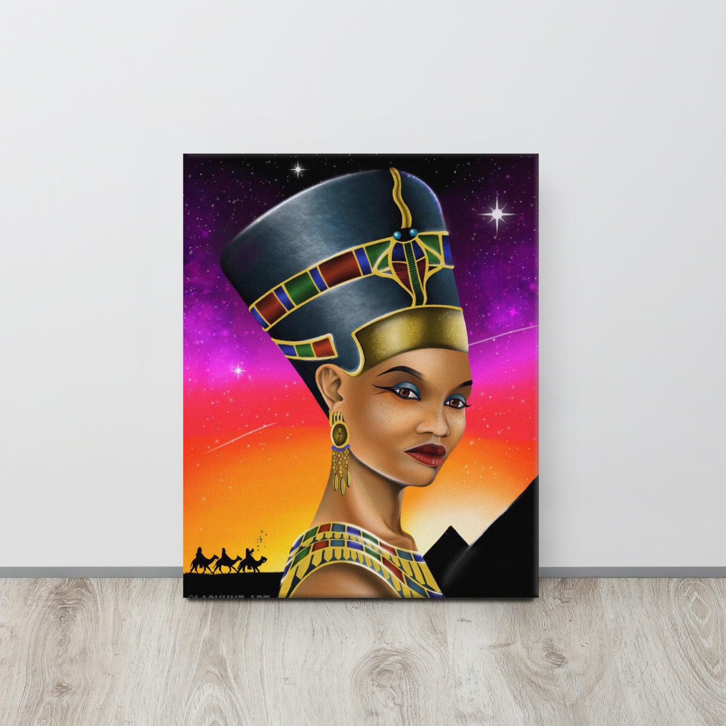 LASHUNE ART Nefertiti Canvas