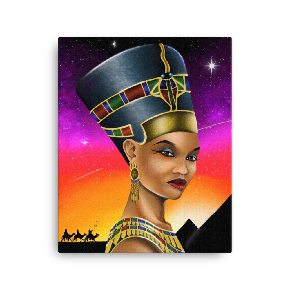 LASHUNE ART Nefertiti Canvas