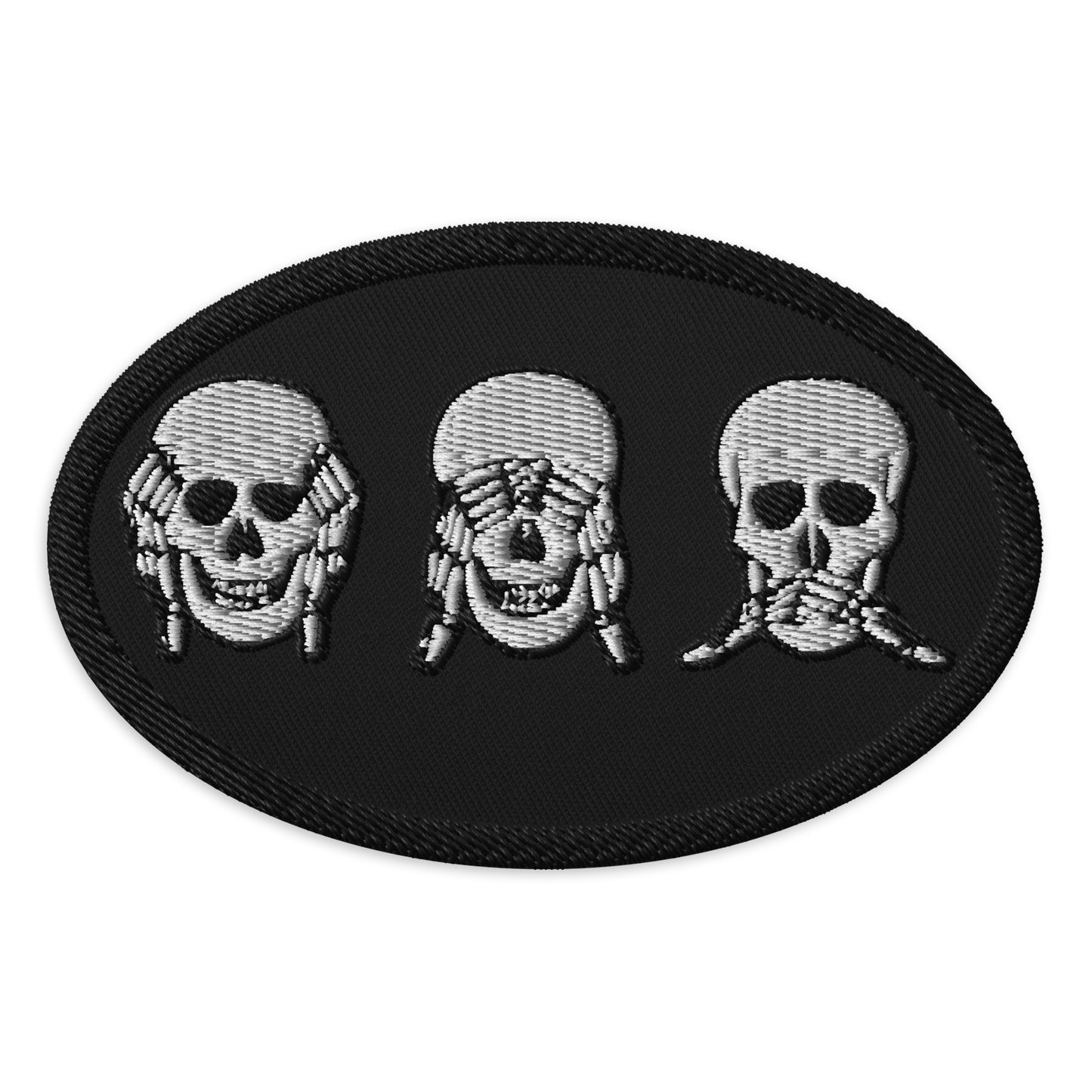 UNLIMITED NO EVIL Embroidered patches