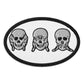 UNLIMITED NO EVIL Embroidered patches