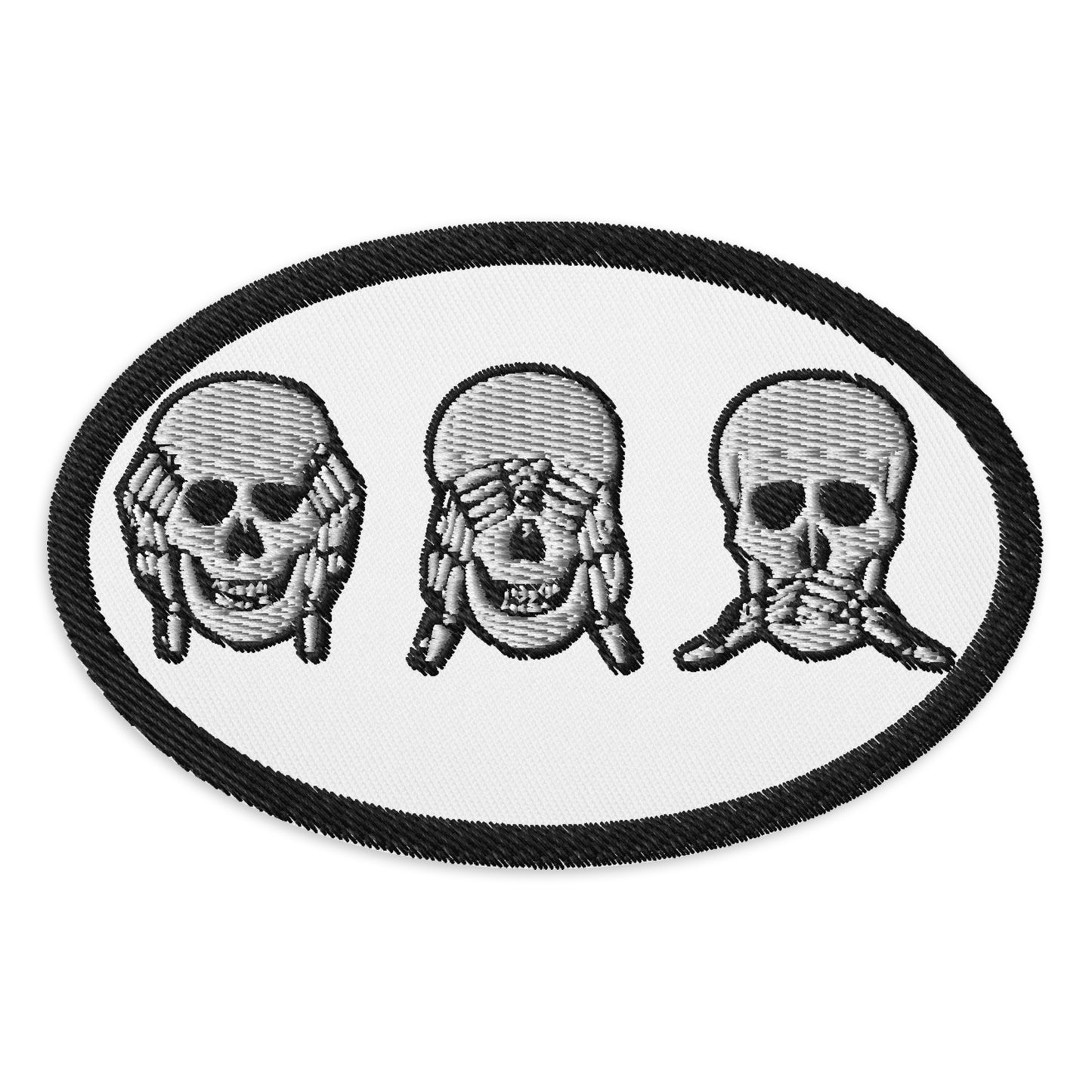 UNLIMITED NO EVIL Embroidered patches