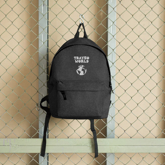 TRAYSO WORLD Embroidered Backpack