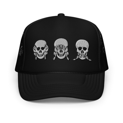 Unlimited No Evil Foam trucker hat