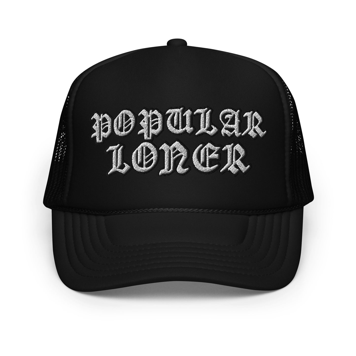 POPULAR LONER Foam trucker hat