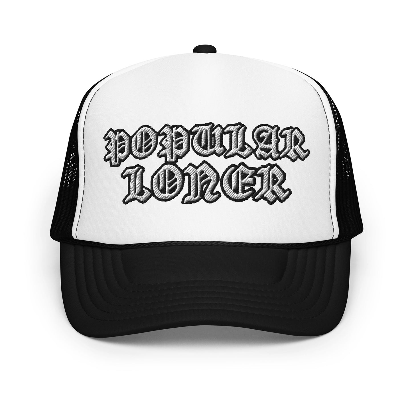 POPULAR LONER Foam trucker hat