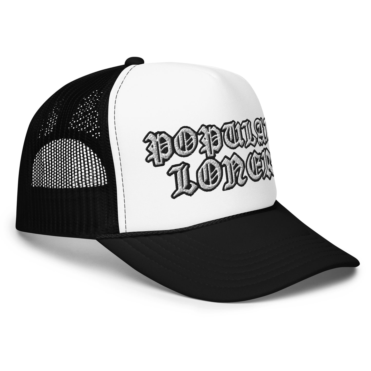 POPULAR LONER Foam trucker hat