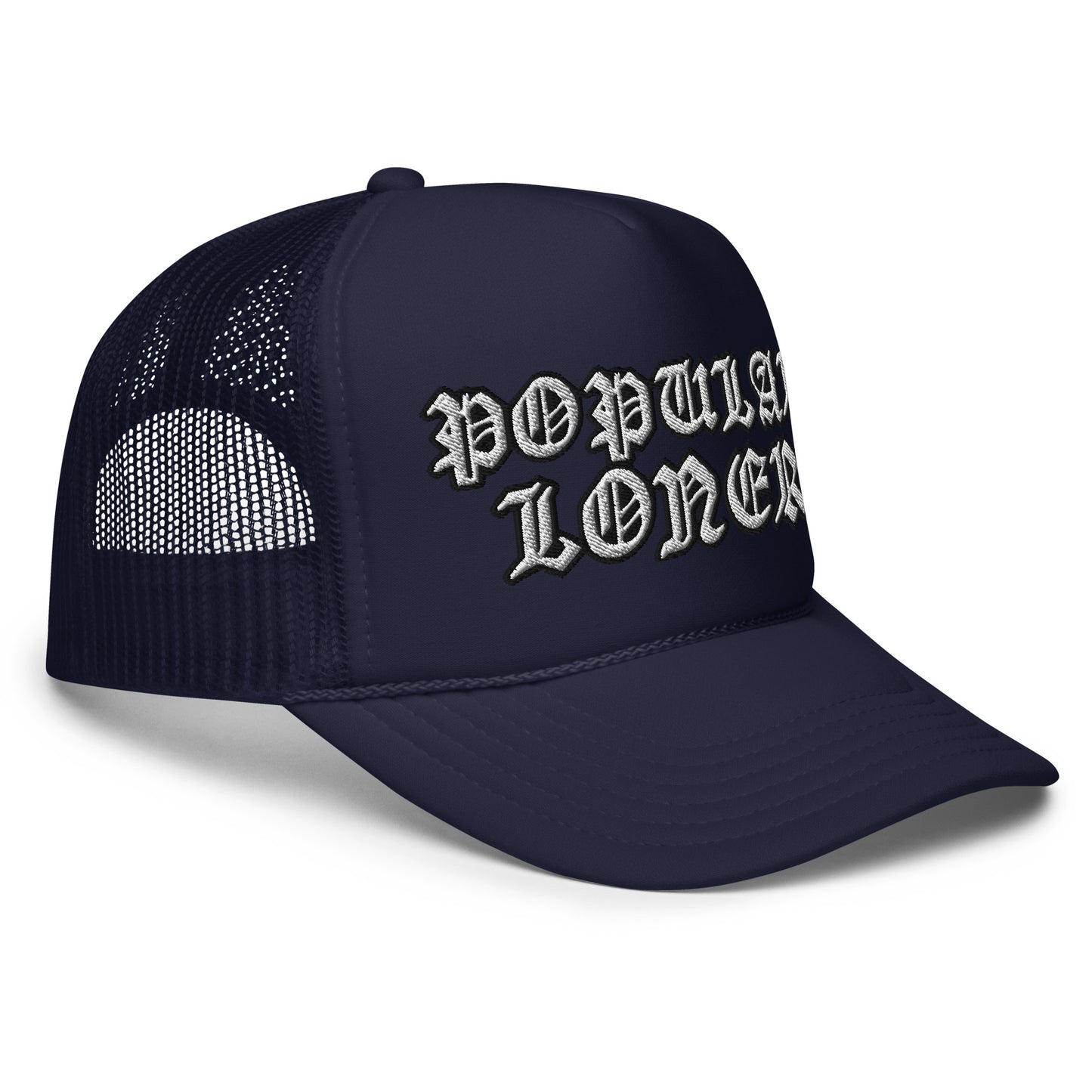 POPULAR LONER Foam trucker hat