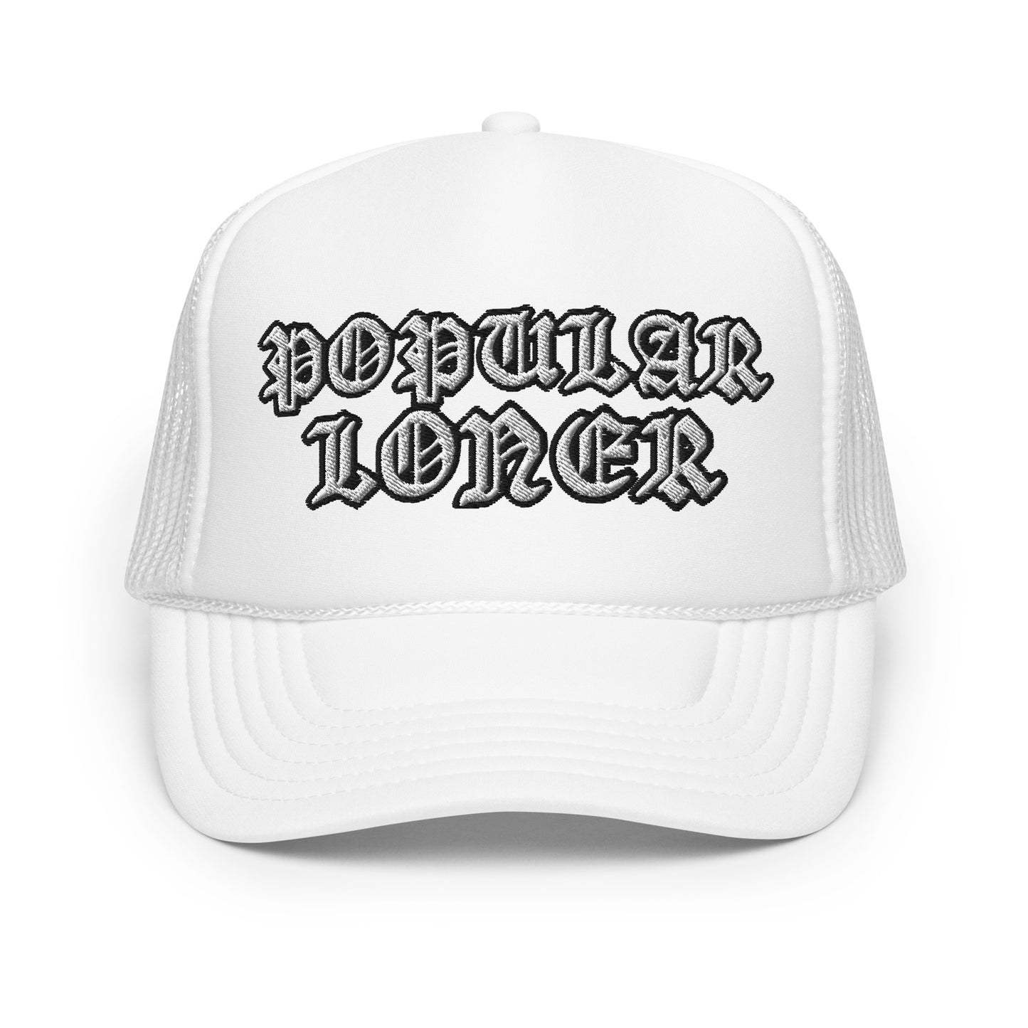 POPULAR LONER Foam trucker hat