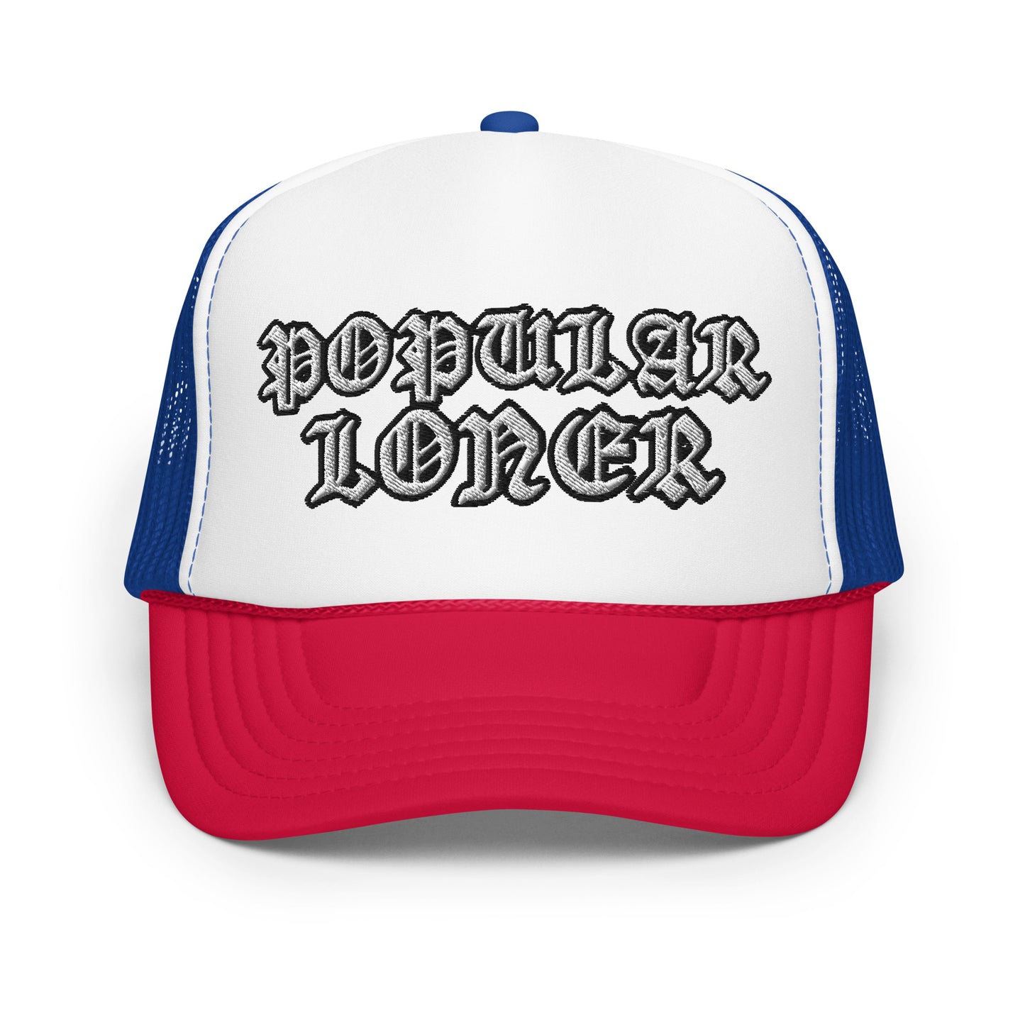 POPULAR LONER Foam trucker hat