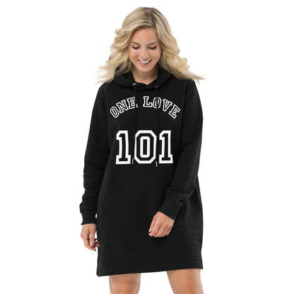 ONE LOVE One On One XO Hoodie dress