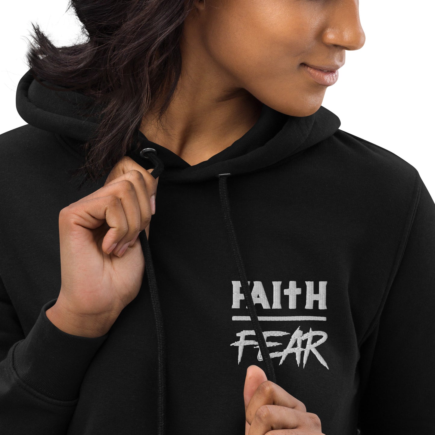 Faith Over Fear Hoodie dress DDTM