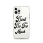 DDTM iPhone Case