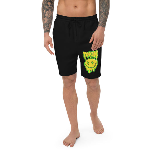 TOXIK SMILEY Men's fleece shorts