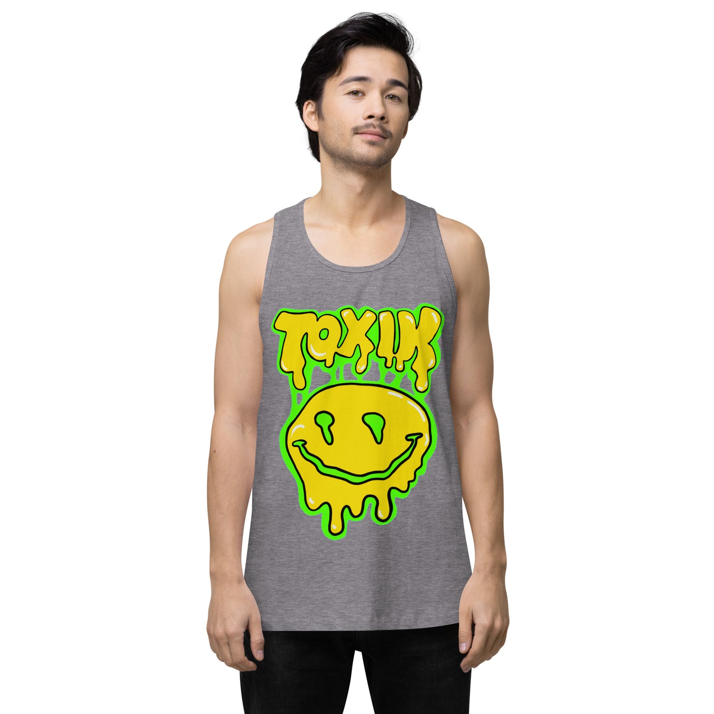 TOXIK SMILEY Men’s premium tank top