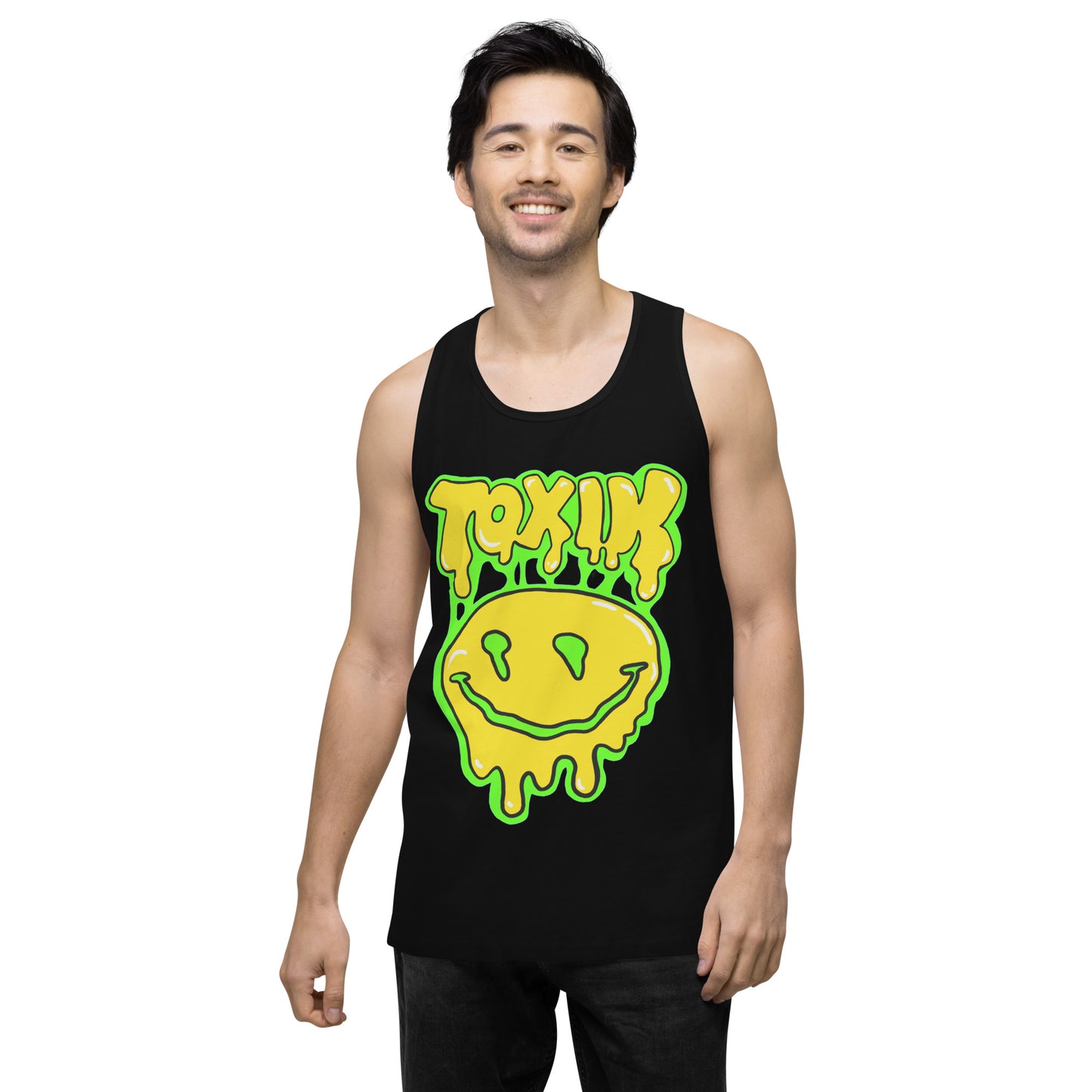 TOXIK SMILEY Men’s premium tank top