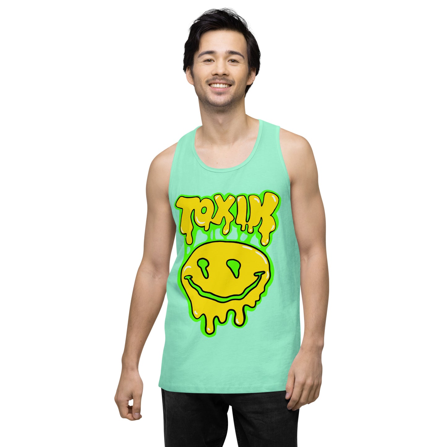 TOXIK SMILEY Men’s premium tank top