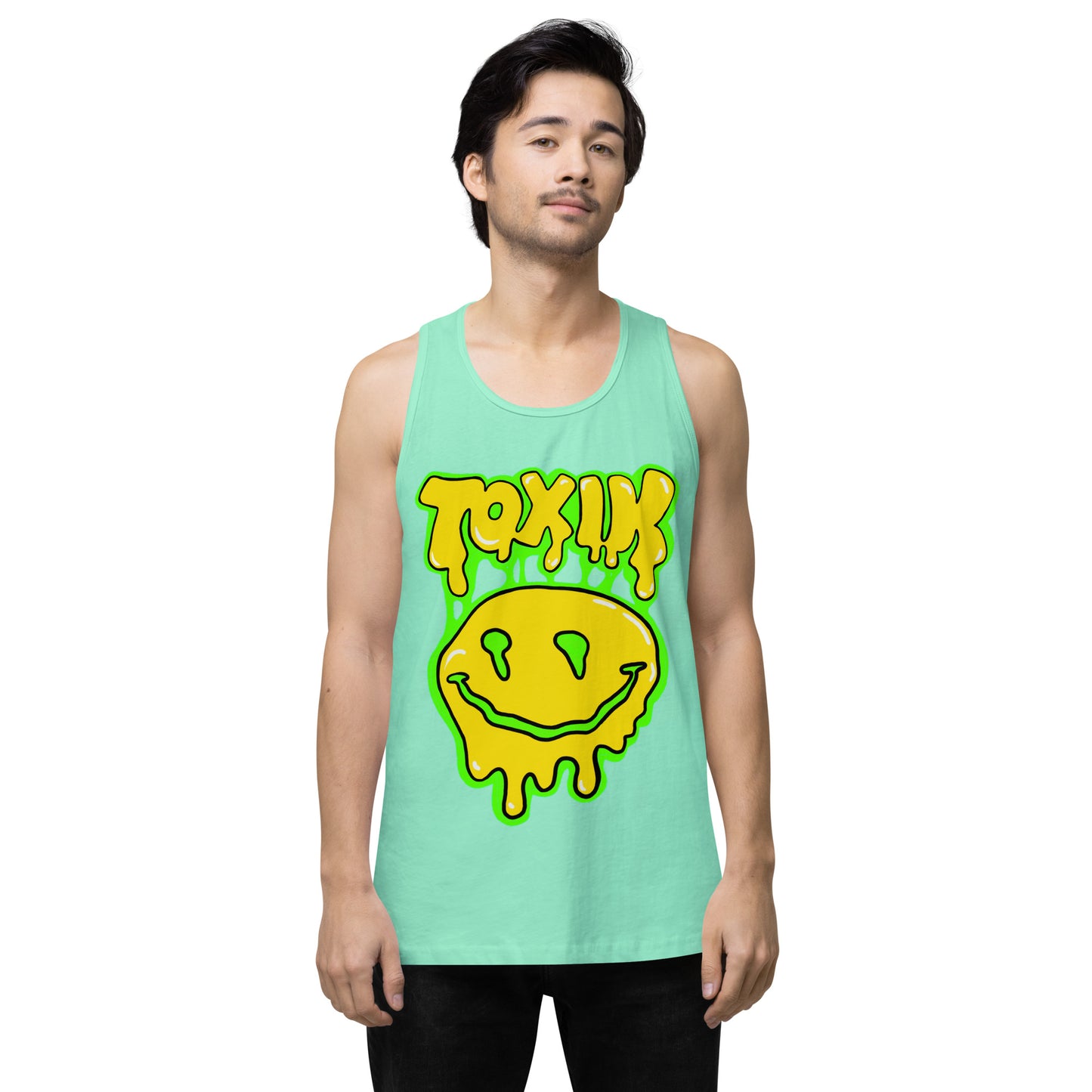 TOXIK SMILEY Men’s premium tank top