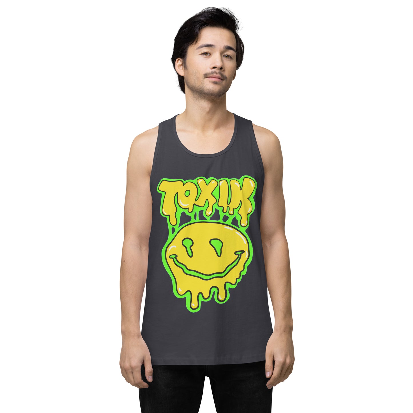 TOXIK SMILEY Men’s premium tank top