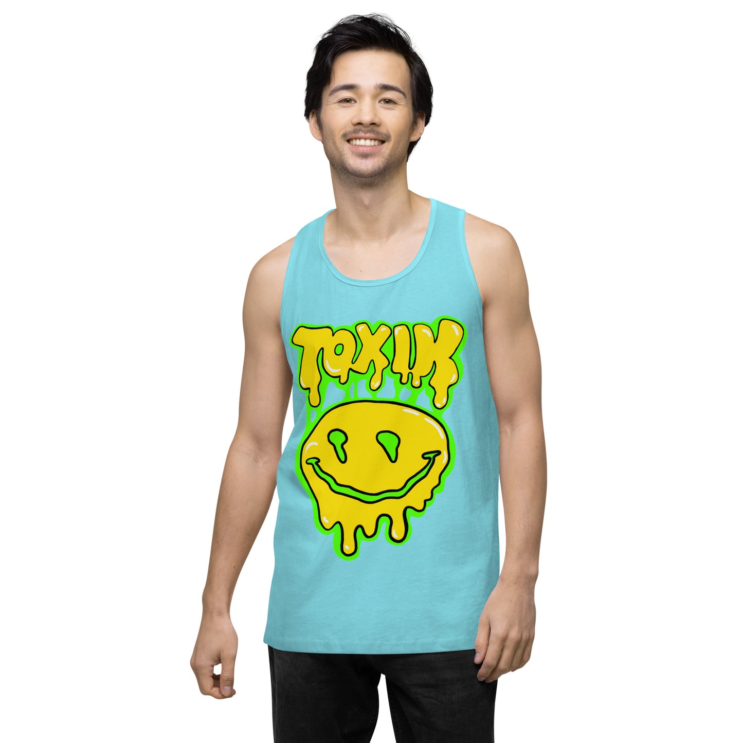 TOXIK SMILEY Men’s premium tank top