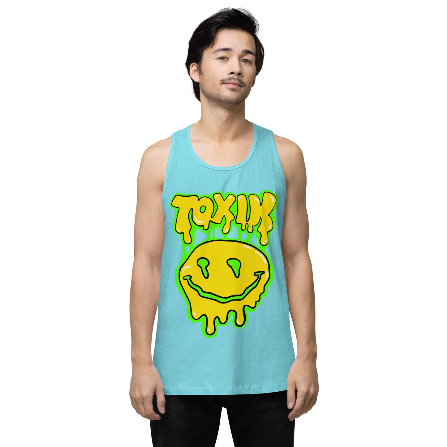 TOXIK SMILEY Men’s premium tank top