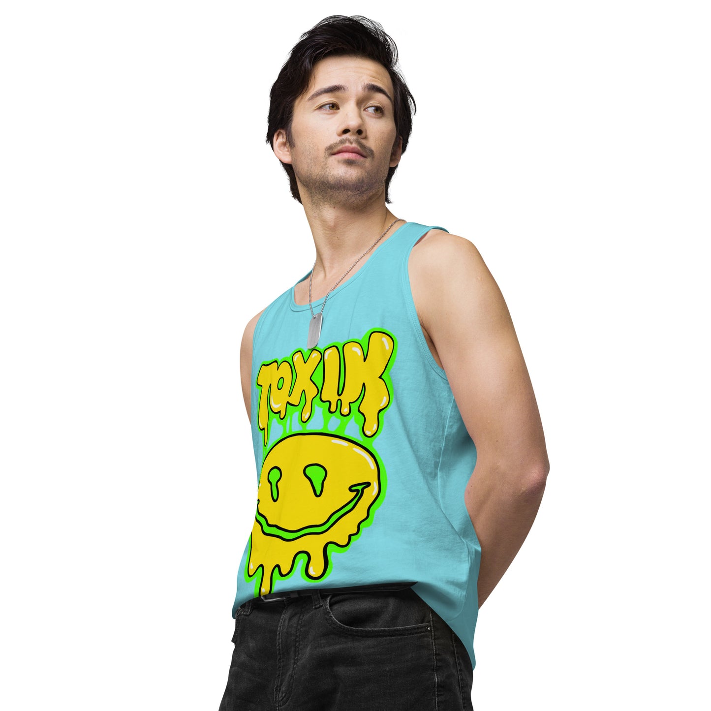 TOXIK SMILEY Men’s premium tank top