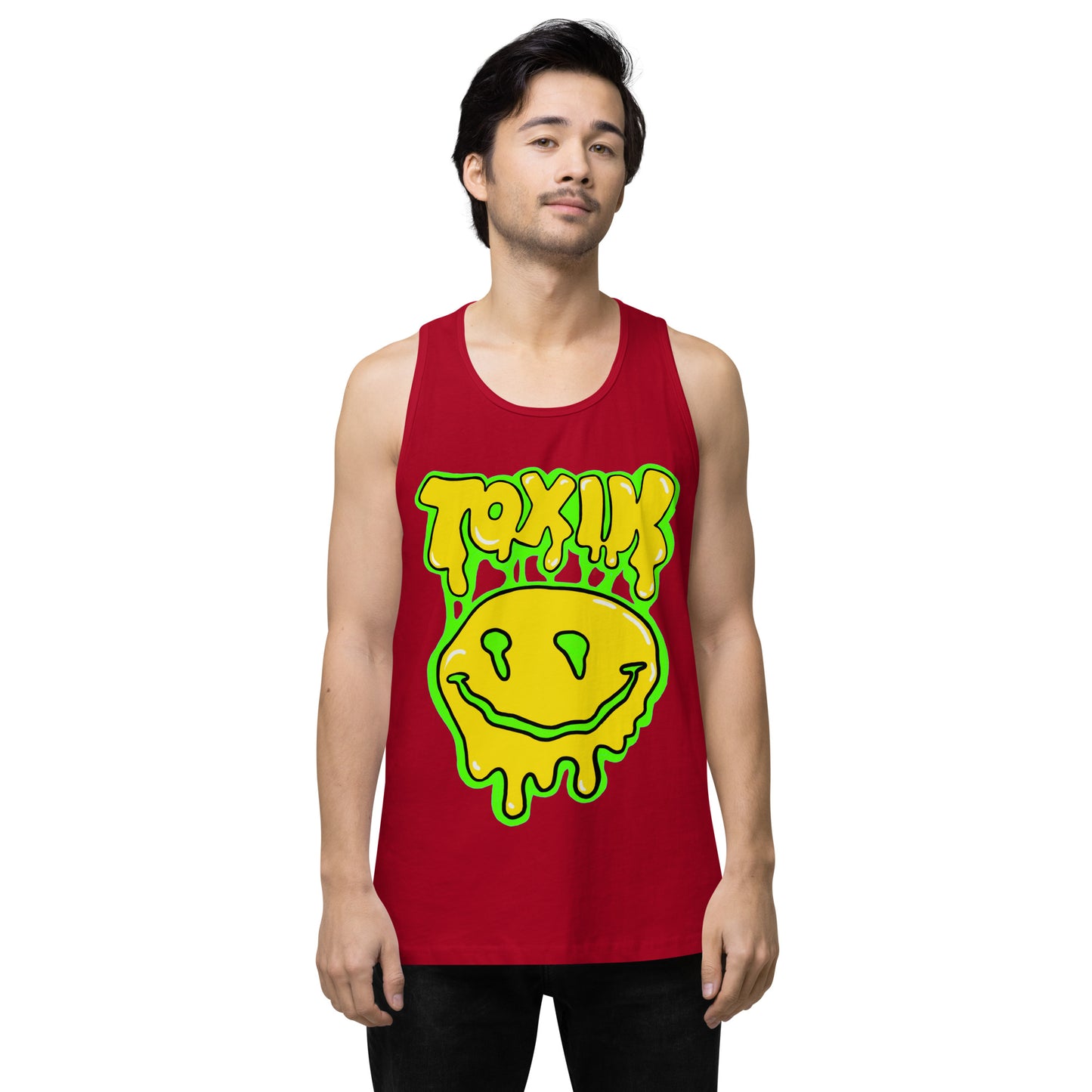 TOXIK SMILEY Men’s premium tank top