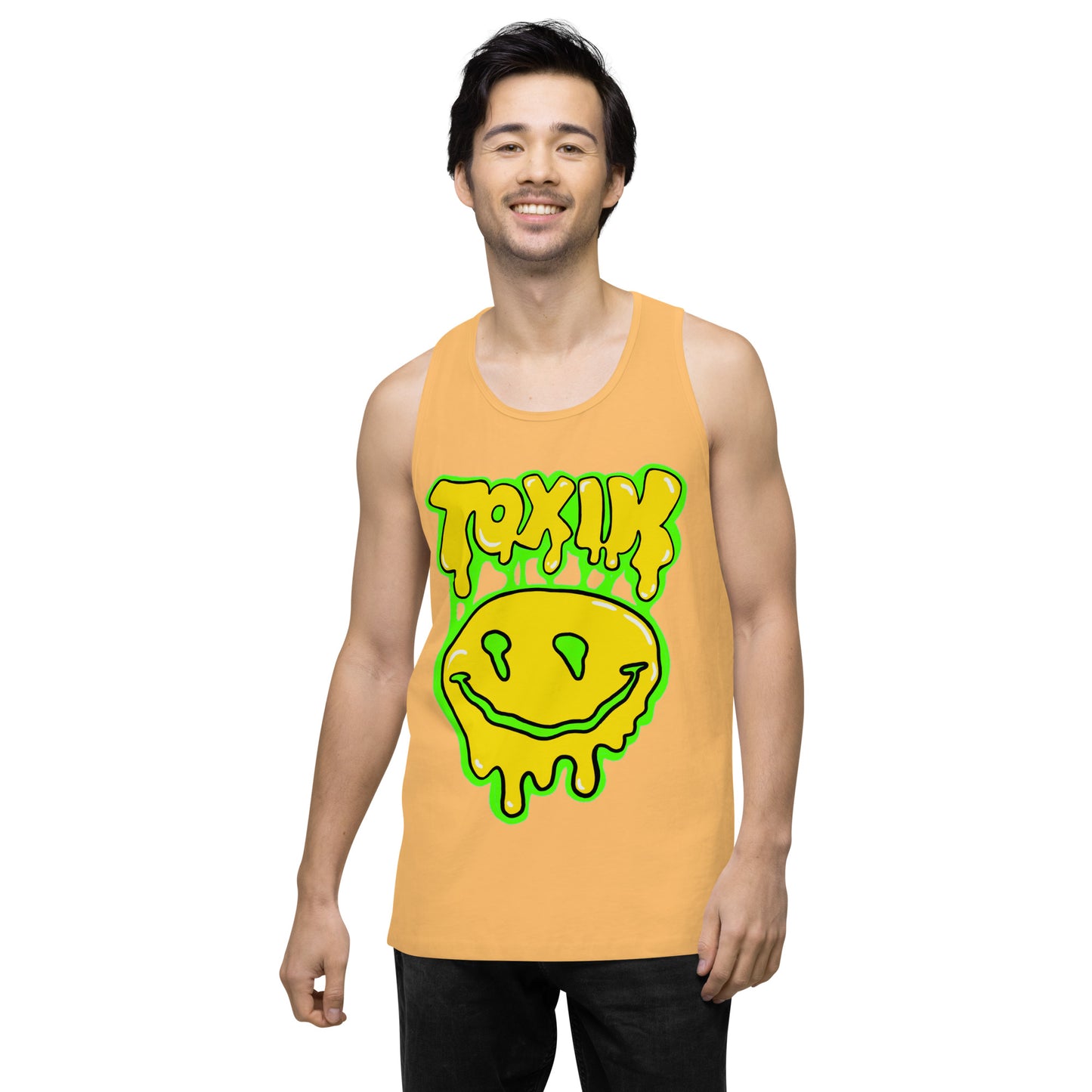 TOXIK SMILEY Men’s premium tank top