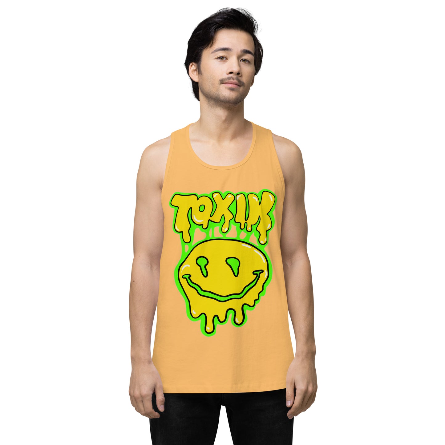 TOXIK SMILEY Men’s premium tank top