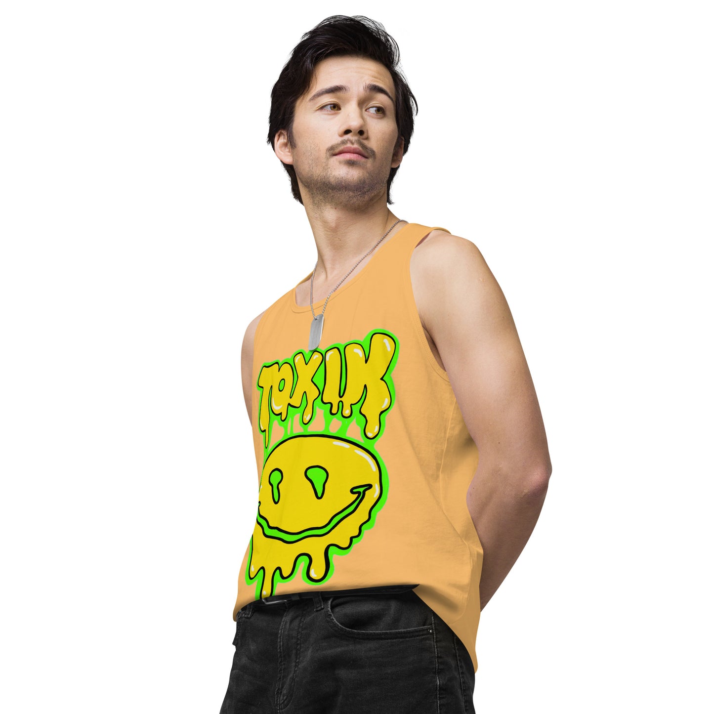 TOXIK SMILEY Men’s premium tank top